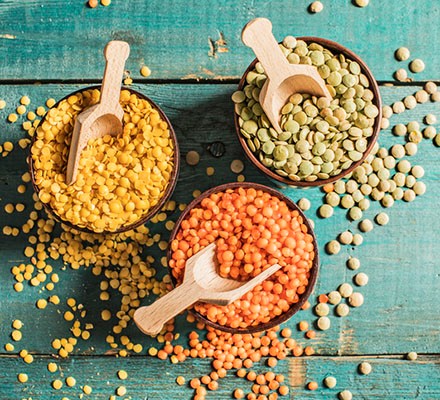 Masoor dal (red lentils) from The Farmer Corner - Protein-packed lentils